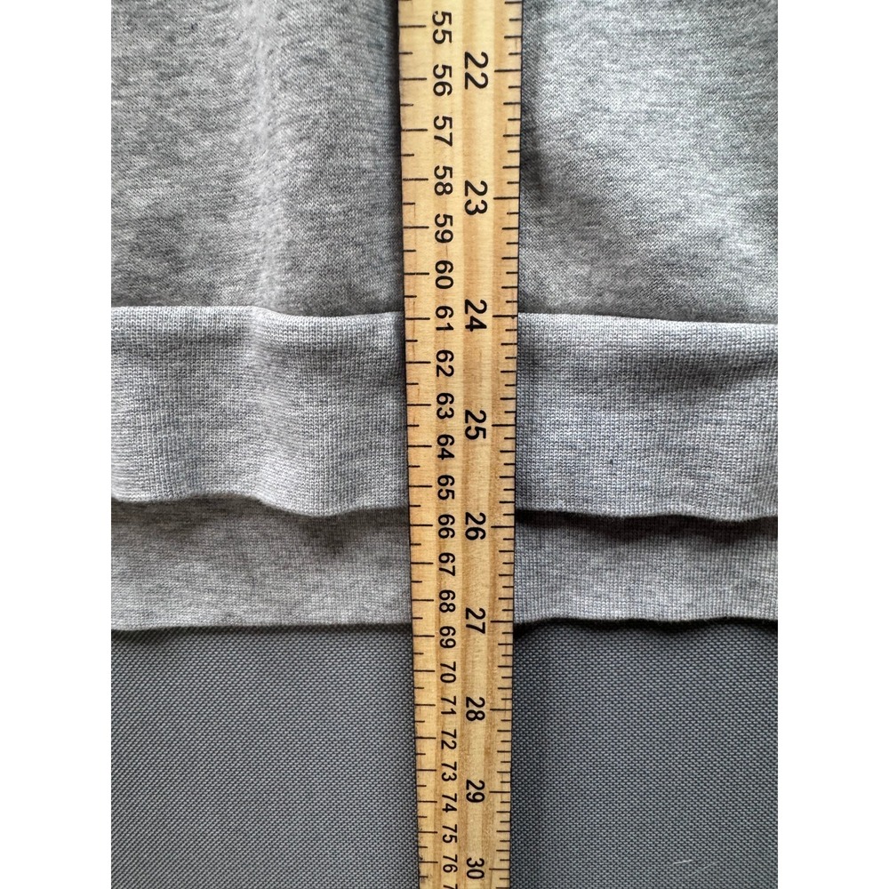 Adidas Gray Hoodie Sweatshirt Pullover Hooded Casual Athletic Mens‎ Size M - Picture 6 of 10